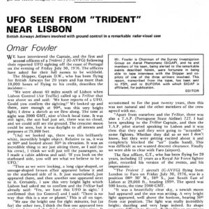 Fowler,UFO 1976,Lisbon,FSR76V22N4