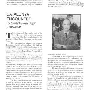 Fowler,UFO 1991,Barcelona,FSR1992V37N3