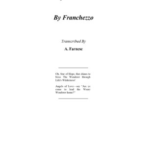 Franchezzo,A.Farnese,A wanderer in the spirit lands 1896