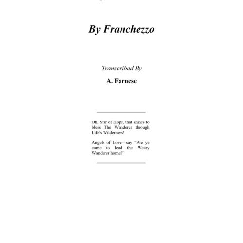 Franchezzo,A.Farnese,A wanderer in the spirit lands 1896 - Imagen 1
