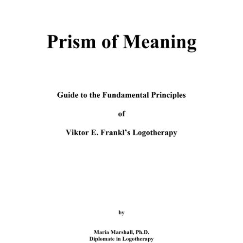Frankl,Logotherapy,prism of meaning - Imagen 1