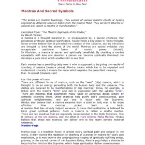 Frawley,David,Hinduism,many paths to God