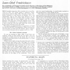Fredrickson,Humanoid 1946,Sweden,FSR72V18N2