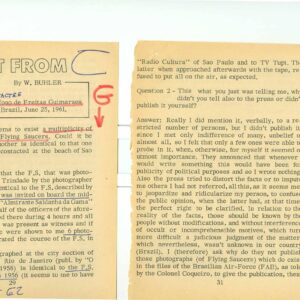 Freitas Guimaraes,Contact E.T. 1957,Dr.Walter Buhler