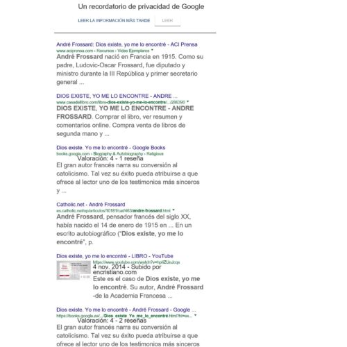 Frossard,Andre,Dios existe.Yo me lo encontre - Imagen 1