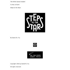 Fry,Daniel,Steps to the stars
