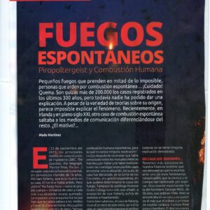 Fuegos espontaneos,Mado Martinez