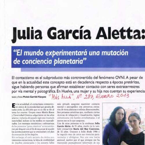 Garcia Aletta,Julia,Contacto E.T.,M.Garrido - Imagen 1