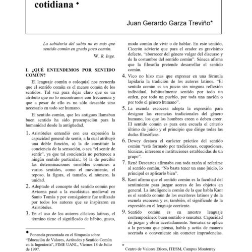 Garza Trevino,Sentido Comun - Imagen 1