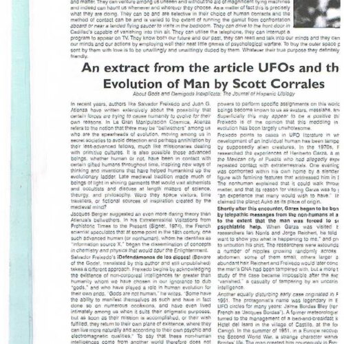 Garza,Heriberto,UFO contacts 1970s,Puebla,Mexico,FSR2007V52N3 - Imagen 1