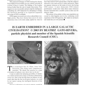 Gato-Rivera,Earth in a Larger Galactic Civilization,FSR2003V48N3