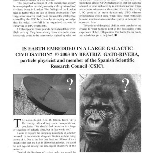 Gato-Rivera,Earth in a Larger Galactic Civilization,FSR2003V48N3 - Imagen 1