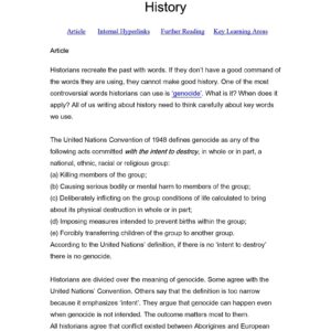 Genocide in Australian history