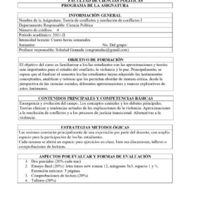 Genocidio y violencia,Soledad Granada