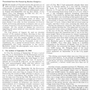 Gheorghita,UFO Photos 1968,Romania,FSR-CH 1973 N 13