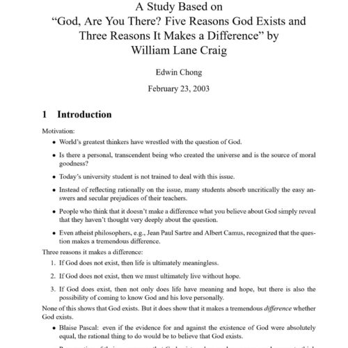 God Existence,Arguments,Craig - Imagen 1