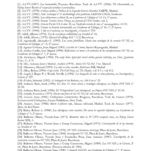 Gonzalez Manso,Humanoides,Bibliografia,