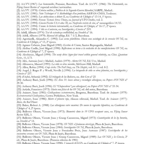Gonzalez Manso,Humanoides,Bibliografia, - Imagen 1