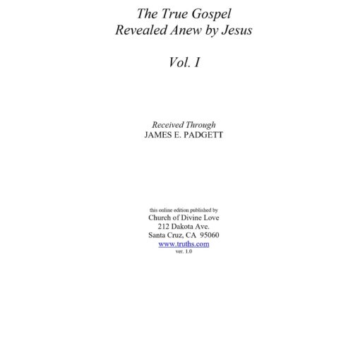 Gospel Revealed by Jesus,J.Padgett-1 - Imagen 1