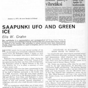 Grahn,UFOs 1971,Finland,FSR71V17N2