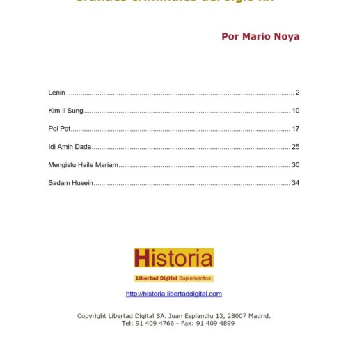 Grandes criminales del siglo XX,Mario Noya - Imagen 1