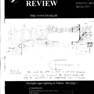 Grashholm,UFOs 2003,Yukon,Canada,FSR2004V49N1