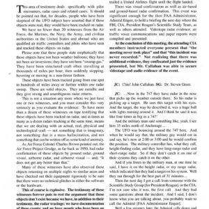 Greer,Disclosure Project,Witness Testimony-2,FSR2001V46N3