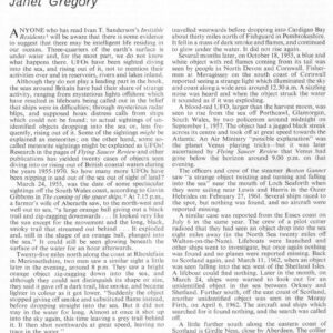 Gregory,UFOs on the Sea,FSR71V17N5