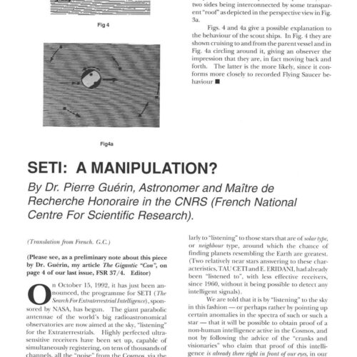 Guerin,SETI,a manipulation,FSR1993V38N1 - Imagen 1