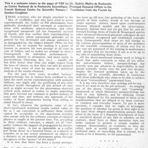 Guerin,Unity paranormal phenomena,FSR75V21N5 - Imagen 1