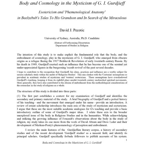 Gurdjieff Mysticism - Imagen 1
