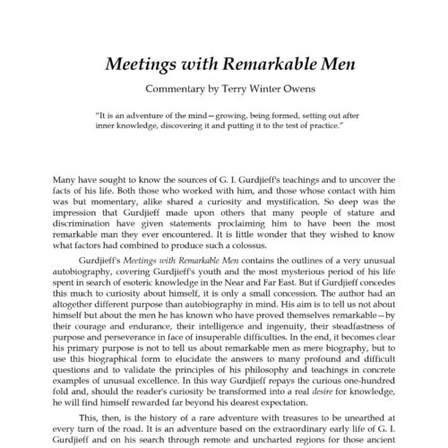 Gurdjieff,Meetings Remarkable Men - Imagen 1