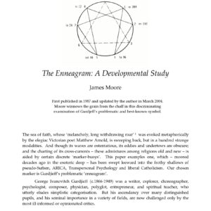 Gurdjieff,The Enneagram,James Moore