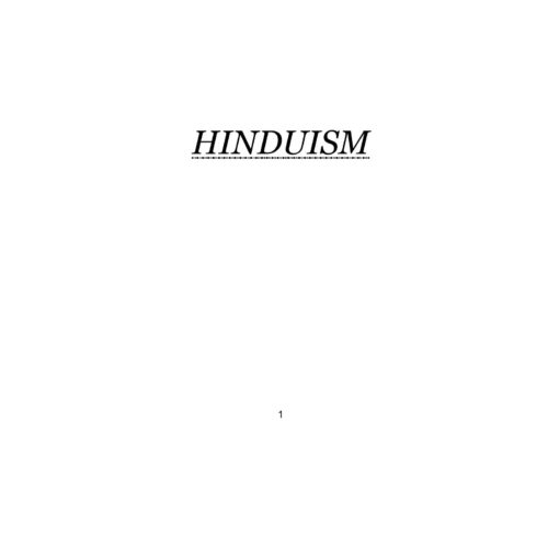 Handbook of Hinduism - Imagen 1