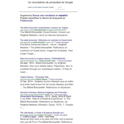 Hanson,Virginia,The silent encounter - Imagen 1