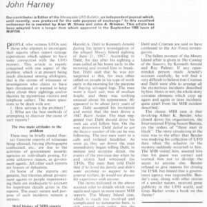 Harney,Men in Black Reports,FSR69V15N2