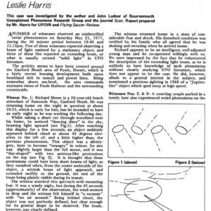 Harris,UFO 1977 and Solid Light Phenomena,FSR77V23N4