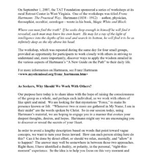 Hartmann,Franz,Practical way