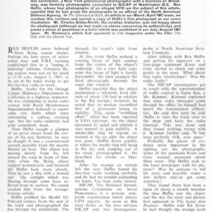 Hefling UFO Photos 1965,Calif.,FSR68V14N1