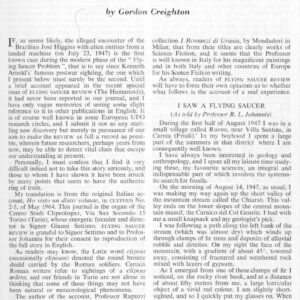 Higgings,Jose,Contact July 23th 1947,Brazil,G.Creighton,FSR67V13N1