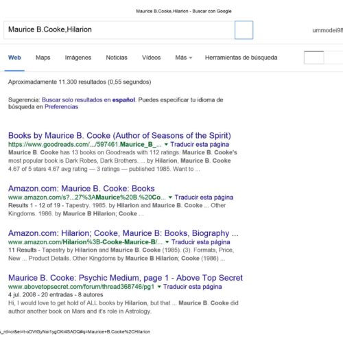 Hilarion Books,Maurice B.Cooke - Imagen 1
