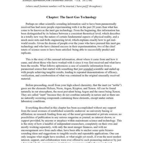 Hilarion-Cooke,The inert gas technology - Imagen 1