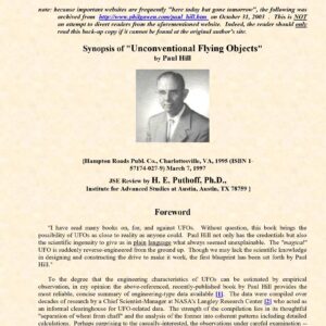 Hill,Paul,Unconventional flying objects-1
