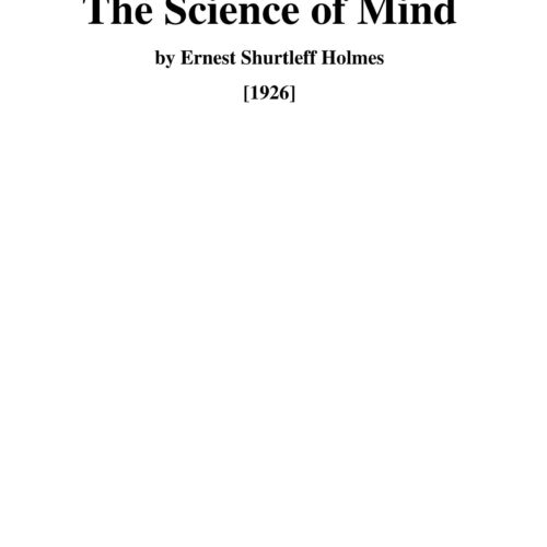 Holmes,Science of Mind - Imagen 1