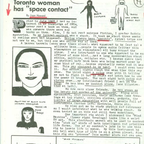 Howard,Joan,Space contact 1968 - Imagen 1