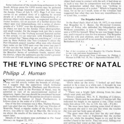 Human,Humanoids 1972,South Africa,FSR72V18N6 - Imagen 1