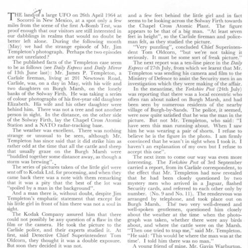 Humanoid Photo 1964,Templeton,FSR64V10N6 - Imagen 1