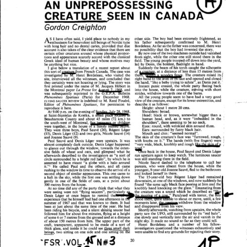 Humanoide 1946,Canada - Imagen 1