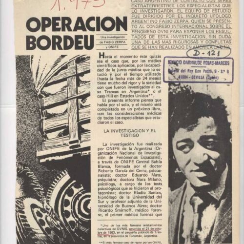 Humanoides 1973,Argentina,D.Llanca-2 - Imagen 1