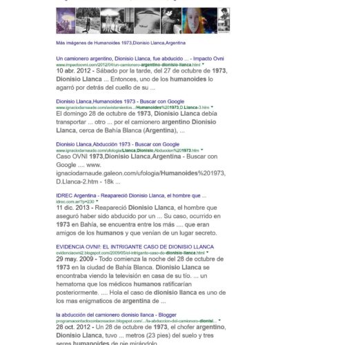 Humanoides 1973,Dionisio Llanca,Argentina - Imagen 1